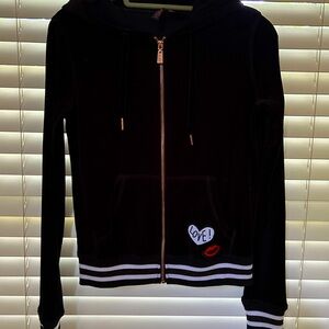 Betsey Johnson NWOT Zip Up Hoodie.